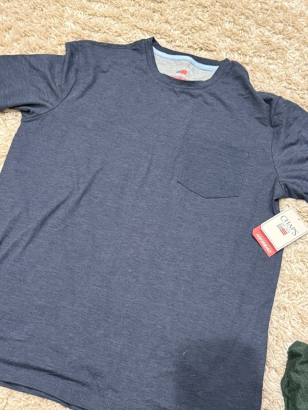 (4 for $20) CHAPS Men's Everyday Performance Tshirt - M - NWT